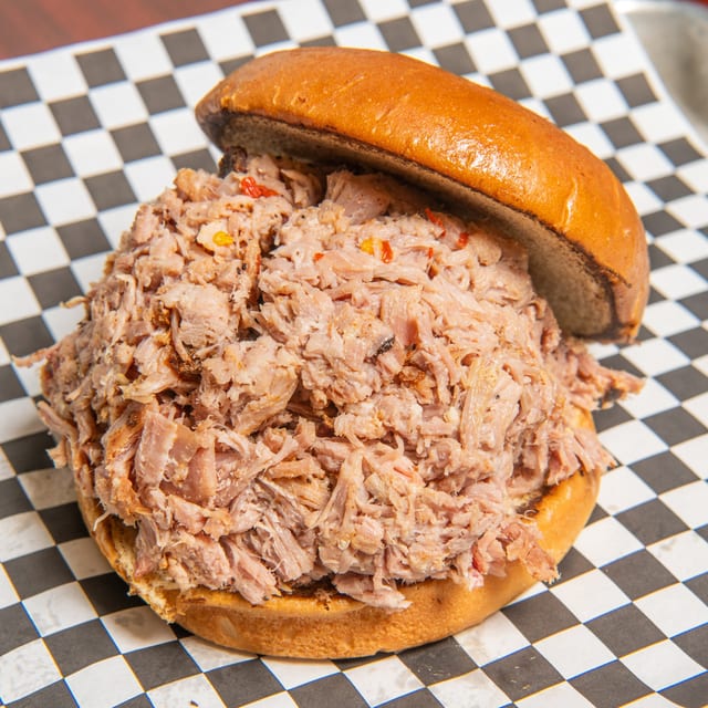 Big "A's" Pulled BBQ Sandwich.
