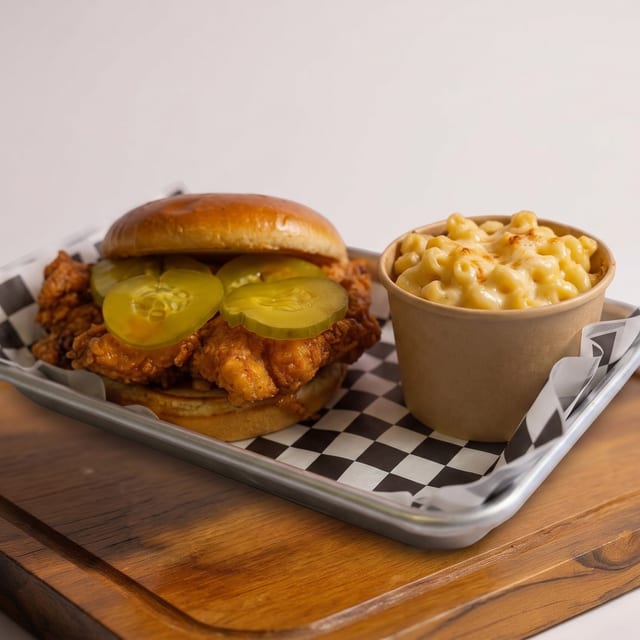 Hot Honey Chicken Sandwich.